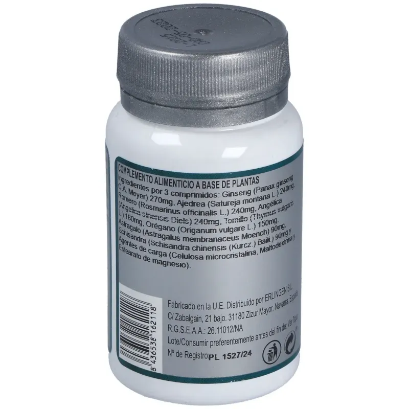 Erlingen Base 7, 60 cápsulas | Farmacia Barata