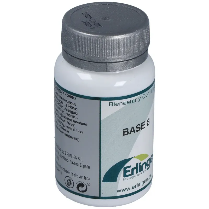 Erlingen Base 8 60 cápsulas | Farmacia Barata Erlingen Base 8 60 cápsulas | Farmacia Barata