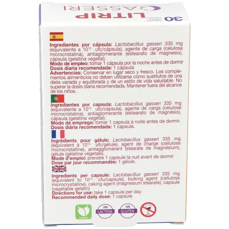 BioSerum Litrip Gasseri 30 cápsulas | Farmacia Barata BioSerum Litrip Gasseri 30 cápsulas | Farmacia Barata