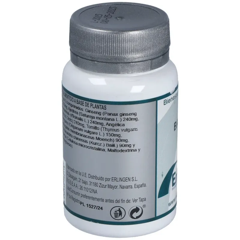 Erlingen Base 7, 60 cápsulas | Farmacia Barata