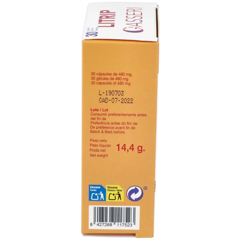 BioSerum Litrip Gasseri 30 cápsulas | Farmacia Barata BioSerum Litrip Gasseri 30 cápsulas | Farmacia Barata