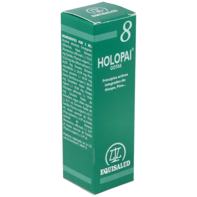 HOLOPAI 8 ASMA Equisalud | Farmacia Barata