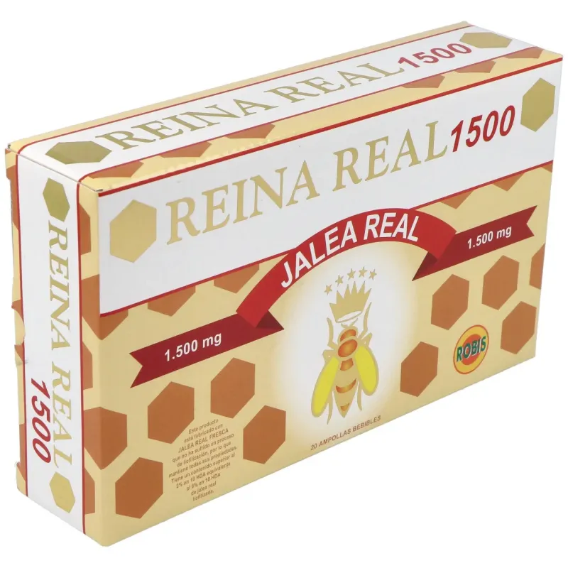 Robis Reina Real 1500mg 20 ampollas | Farmacia Barata Robis Reina Real 1500mg 20 ampollas | Farmacia Barata