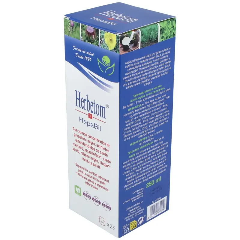 Herbetom 1 Hepabil 250ml | Farmacia Barata Herbetom 1 Hepabil 250ml | Farmacia Barata