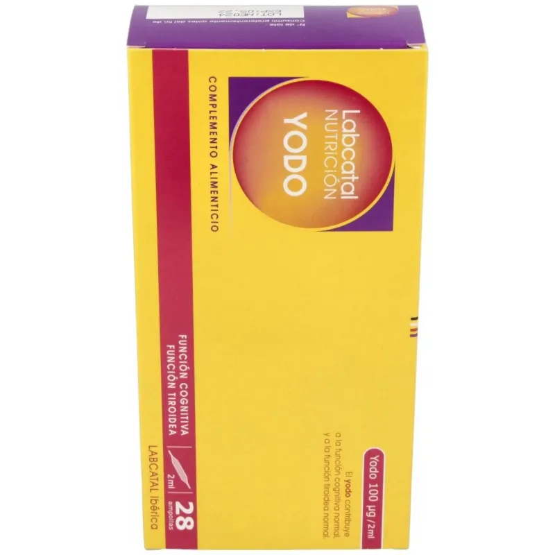 Labcatal Yodo 28 ampollas | Farmacia Barata