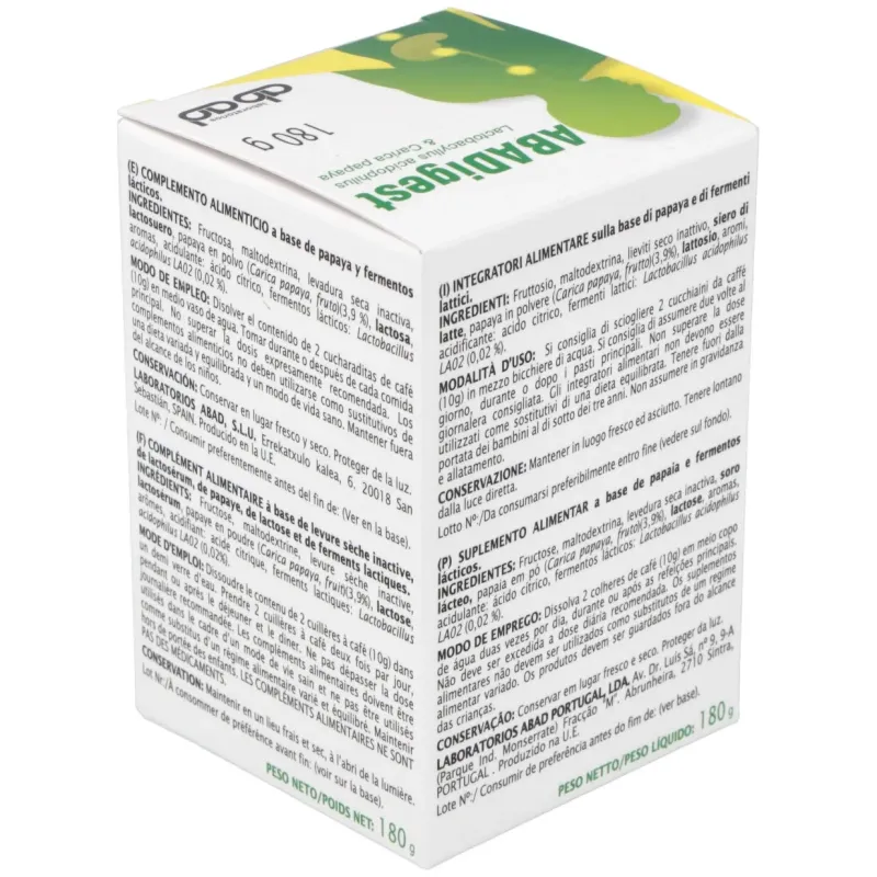 Abadigest 180g | Farmacia Barata Abadigest 180g | Farmacia Barata