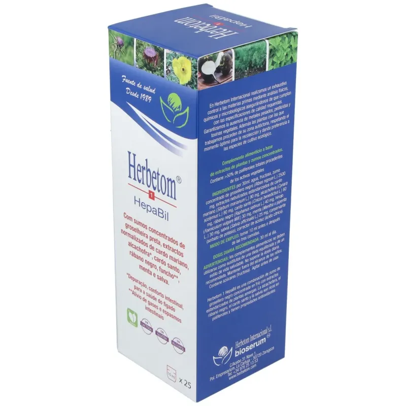 Herbetom 1 Hepabil 250ml | Farmacia Barata Herbetom 1 Hepabil 250ml | Farmacia Barata