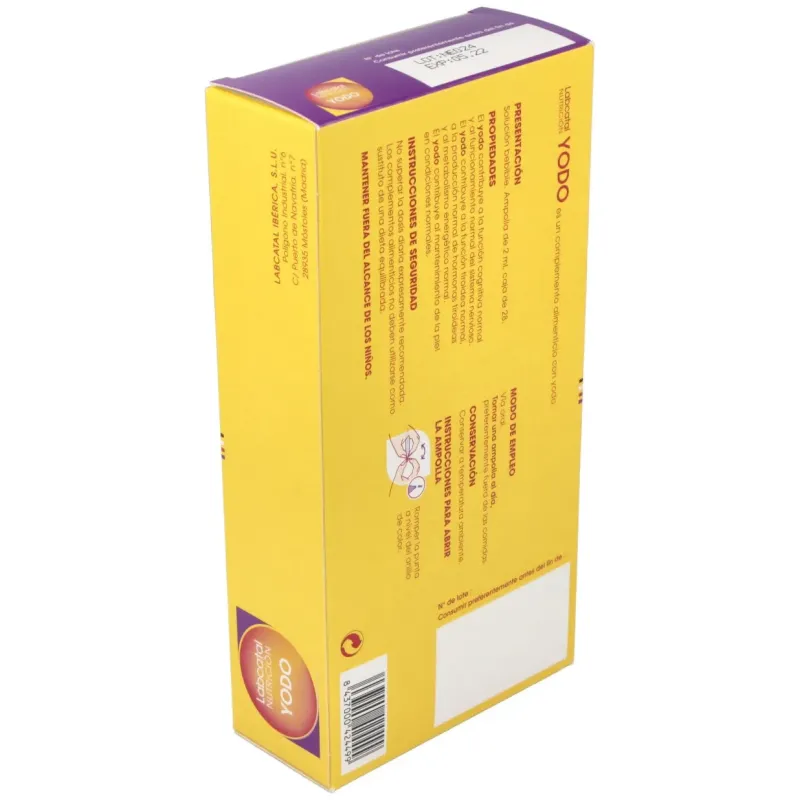 Labcatal Yodo 28 ampollas | Farmacia Barata