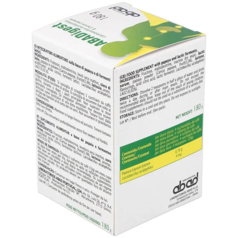 Abadigest 180g | Farmacia Barata Abadigest 180g | Farmacia Barata