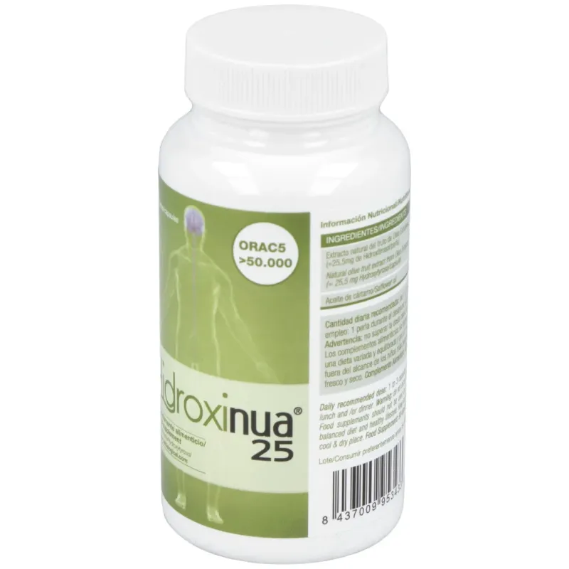 Hidroxinua 25 90cap Nua | Farmacia Barata