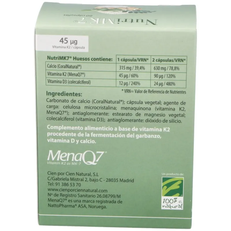 Nutrimk7 Huesos | Farmacia Barata