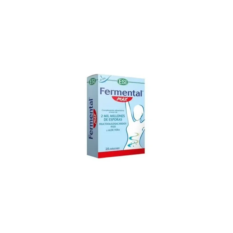 ESI Fermental Max 20 cápsulas | Farmacia Barata ESI Fermental Max 20 cápsulas | Farmacia Barata