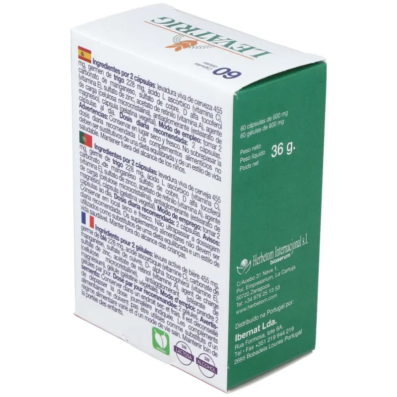 Bioserum Levatrig 60 cápsulas | Farmacia Barata Bioserum Levatrig 60 cápsulas | Farmacia Barata