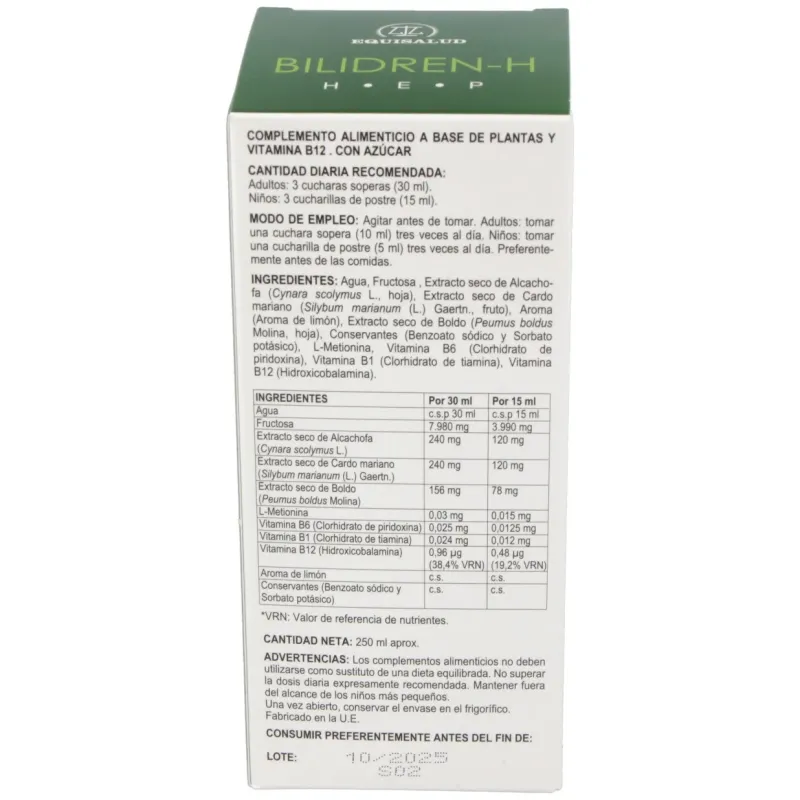 Bilidren-H 250ml Internature | Farmacia Barata
