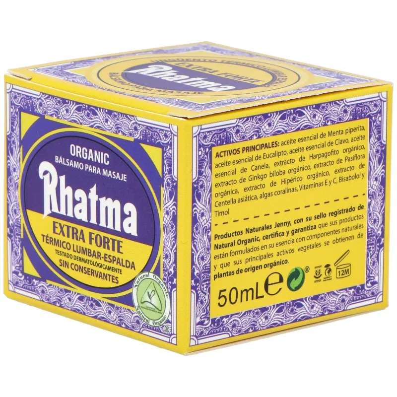 Ungüento Extraforte Lumbar 50ml Rhatma | Farmacia Barata