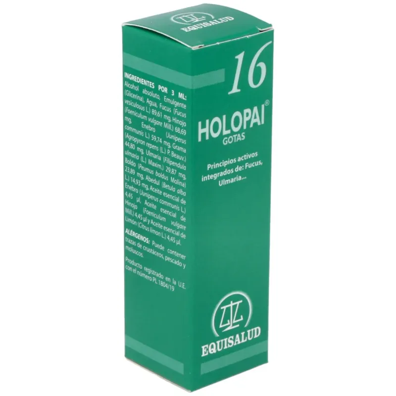 Holopai 16 Obesidad Equisalud | Farmacia Barata
