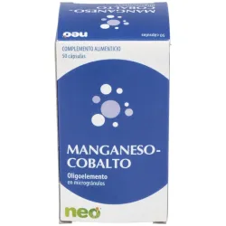 Neo Manganeso Cobalto, 50 cápsulas.