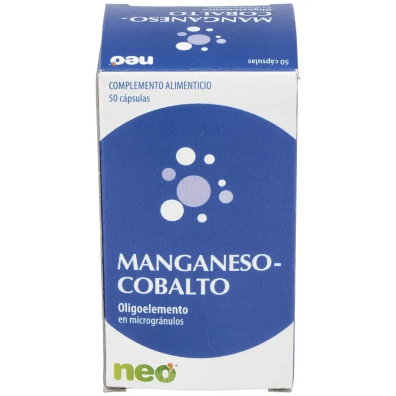 Neo Manganeso Cobalto 50 cápsulas | Farmacia Barata Neo Manganeso Cobalto 50 cápsulas | Farmacia Barata