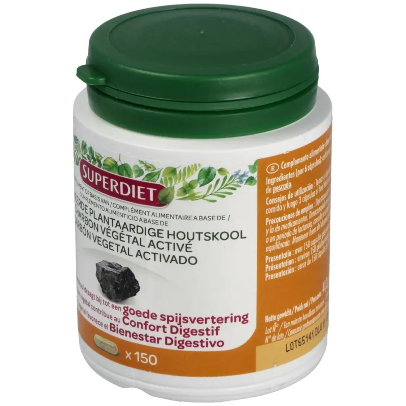 Super Diet Carbón Vegetal Activo | Farmacia Barata Super Diet Carbón Vegetal Activo | Farmacia Barata