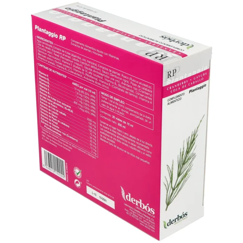 Plantaggio RP 20 ampollas | Farmacia Barata Plantaggio RP 20 ampollas | Farmacia Barata