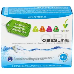 Nova Diet Obesline, 45 cápsulas.