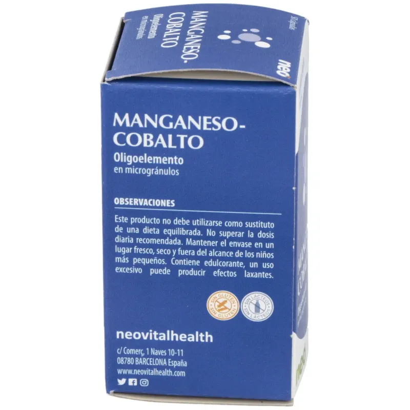 Neo Manganeso Cobalto 50 cápsulas | Farmacia Barata Neo Manganeso Cobalto 50 cápsulas | Farmacia Barata