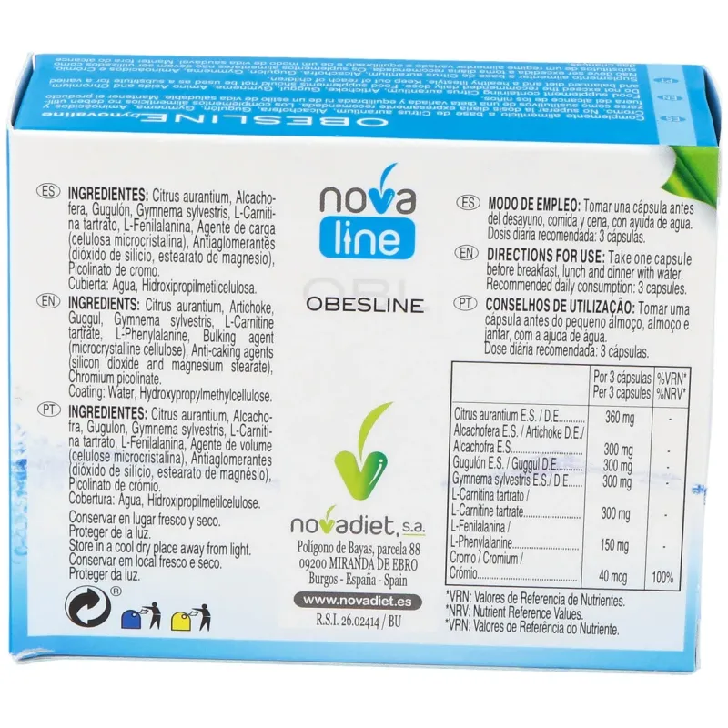 Nova Diet Obesline | Farmacia Barata