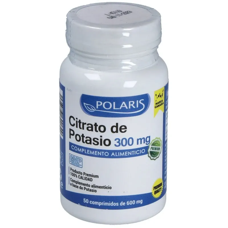 Citrato de Potasio 300 mg Polaris | Farmacia Barata