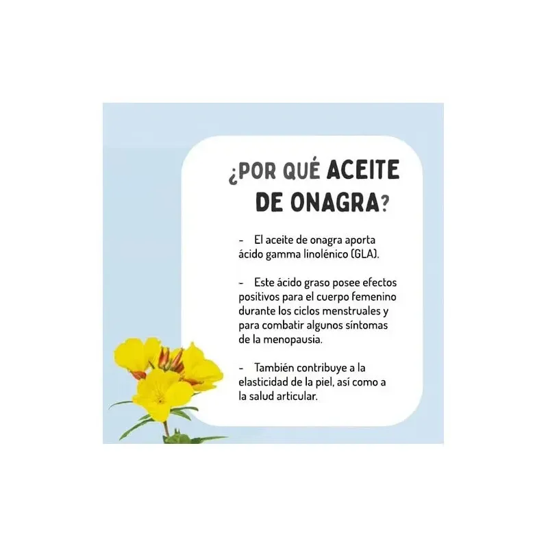 Onagra 400perl 710 mg Granero | Farmacia Barata Onagra 400perl 710 mg Granero | Farmacia Barata