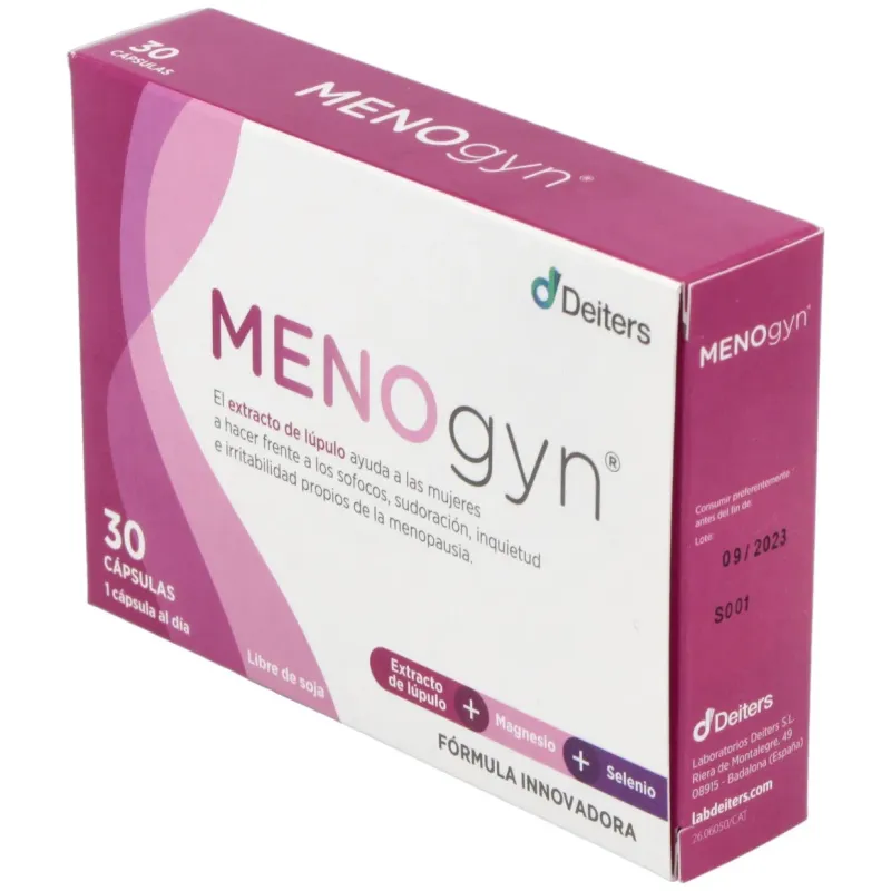 Menogyn 30 cápsulas | Farmacia Barata Menogyn 30 cápsulas | Farmacia Barata