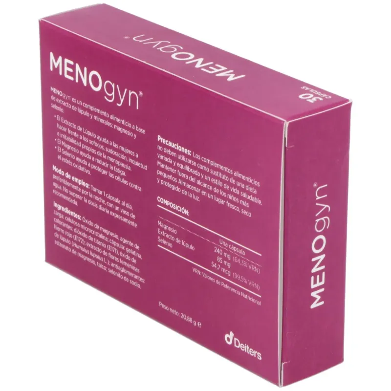 Menogyn 30 cápsulas | Farmacia Barata Menogyn 30 cápsulas | Farmacia Barata