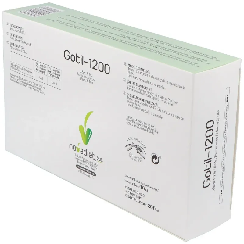 Gotil-1200 20 ampollas | Farmacia Barata Gotil-1200 20 ampollas | Farmacia Barata