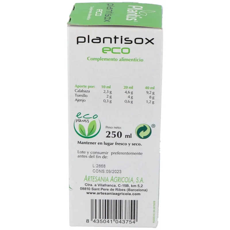 Plantisox 250ml | Farmacia Barata Plantisox 250ml | Farmacia Barata