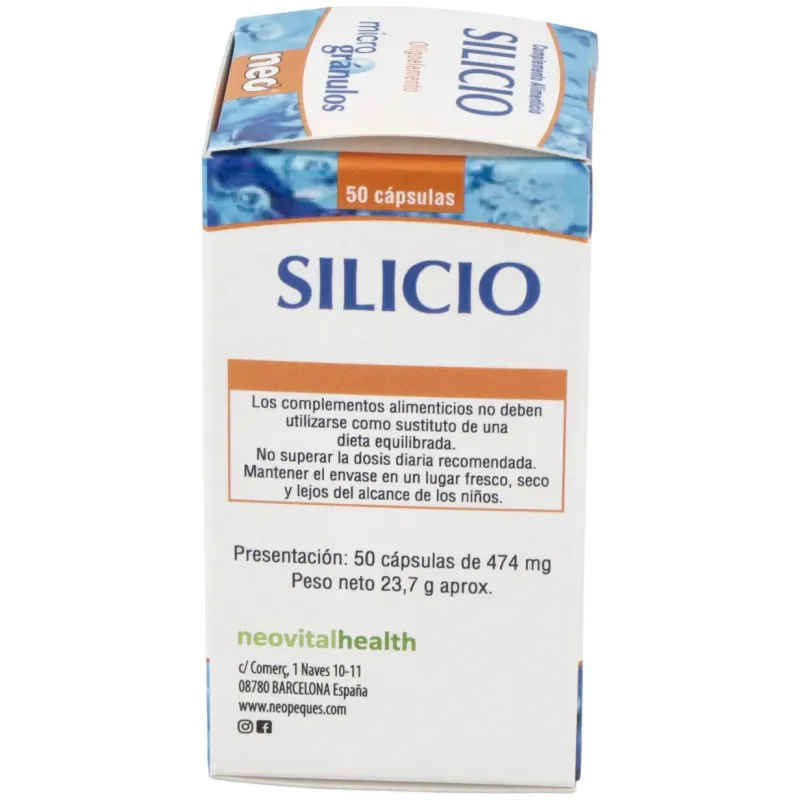 Neo Silicio 50 cápsulas | Farmacia Barata Neo Silicio 50 cápsulas | Farmacia Barata