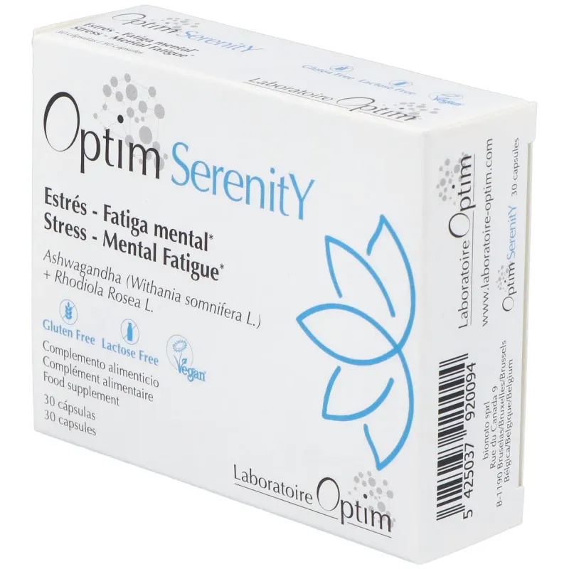 Optim Serenity 30 cápsulas | Farmacia Barata Optim Serenity 30 cápsulas | Farmacia Barata