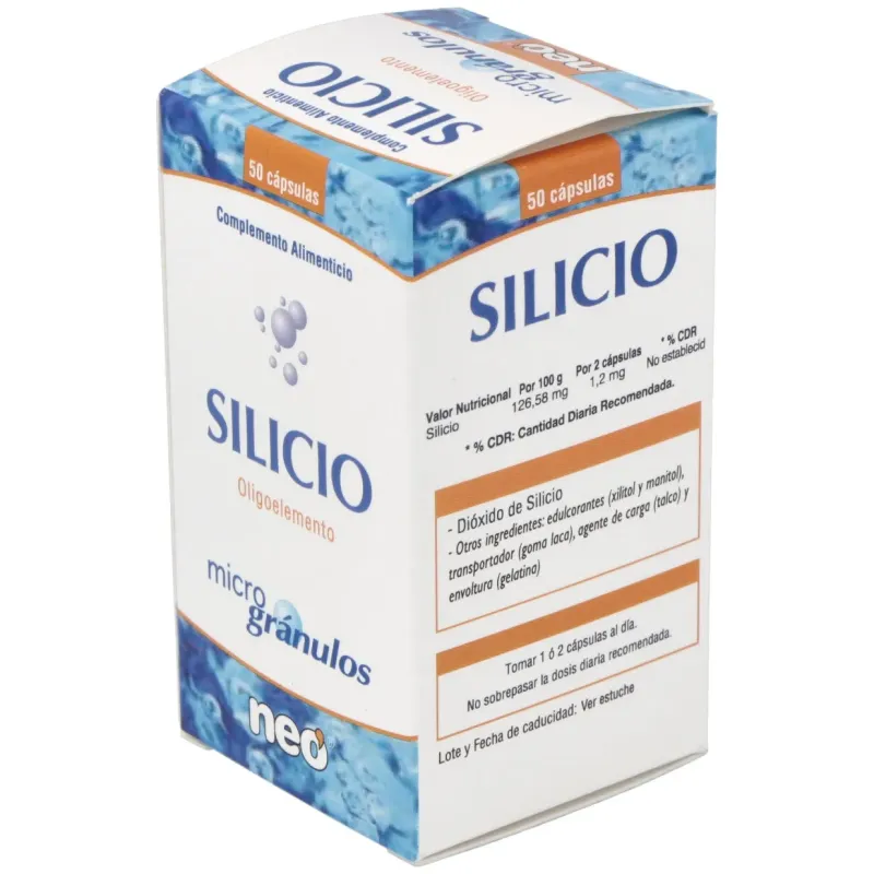 Neo Silicio 50 cápsulas | Farmacia Barata Neo Silicio 50 cápsulas | Farmacia Barata