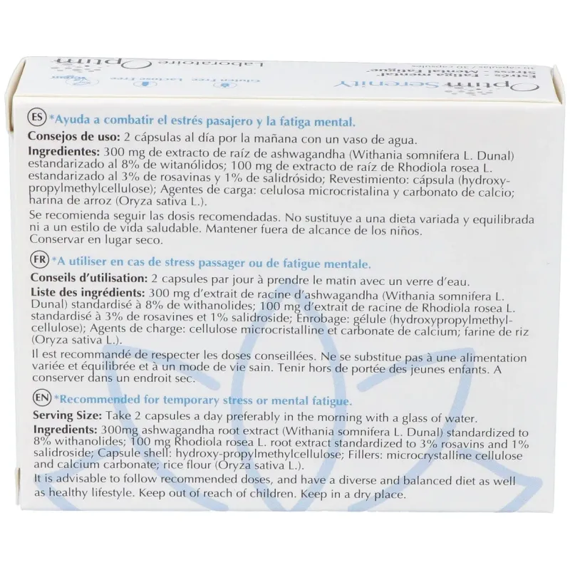 Optim Serenity 30 cápsulas | Farmacia Barata Optim Serenity 30 cápsulas | Farmacia Barata