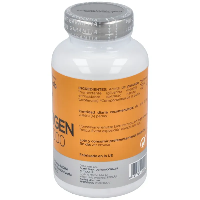 Nutilab DHA Origen NPD1 1000 60 cápsulas | Farmacia Barata Nutilab DHA Origen NPD1 1000 60 cápsulas | Farmacia Barata