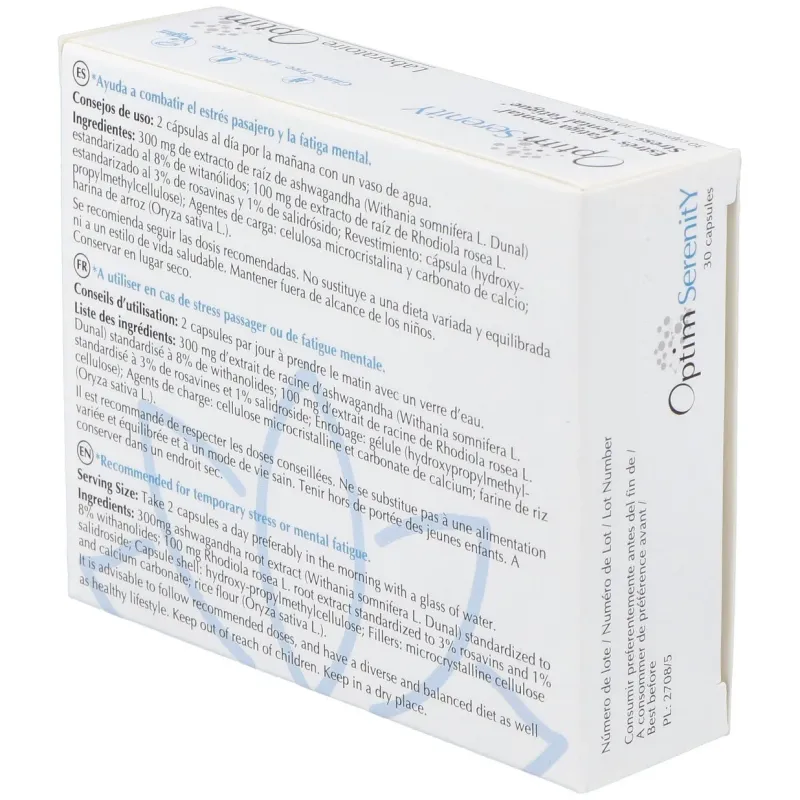 Optim Serenity 30 cápsulas | Farmacia Barata Optim Serenity 30 cápsulas | Farmacia Barata