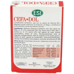 CEFADOL 30tab ESI | Farmacia Barata