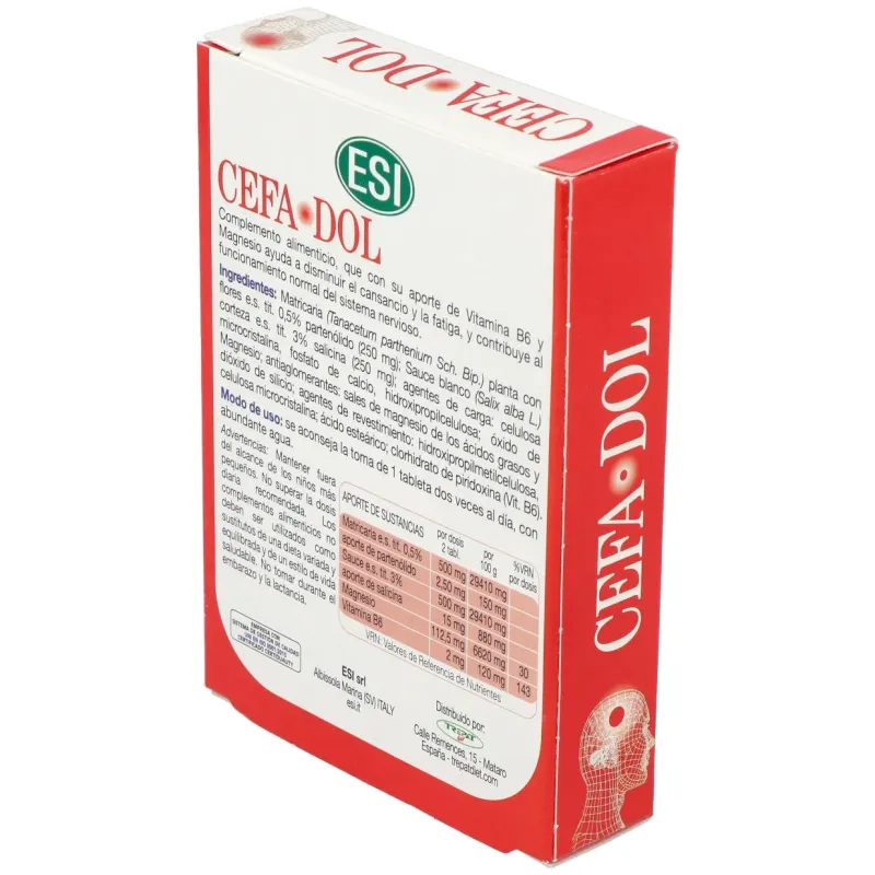 CEFADOL 30tab ESI | Farmacia Barata