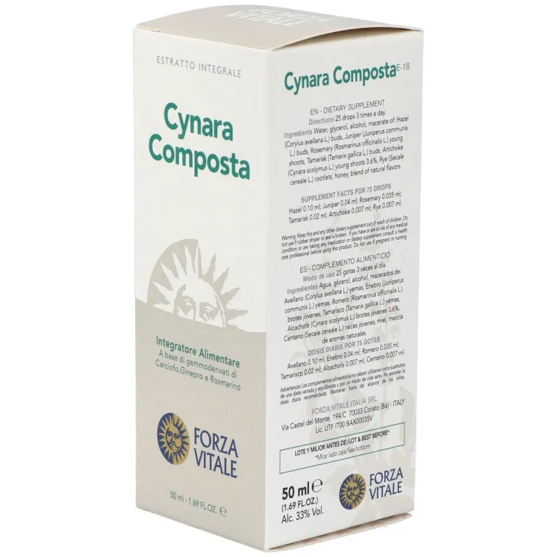 Cynara Composta 50ml Forza | Farmacia Barata Cynara Composta 50ml Forza | Farmacia Barata