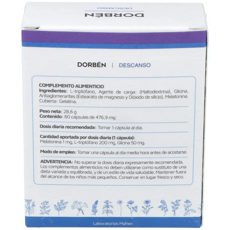 Dorben 60 cápsulas | Farmacia Barata Dorben 60 cápsulas | Farmacia Barata