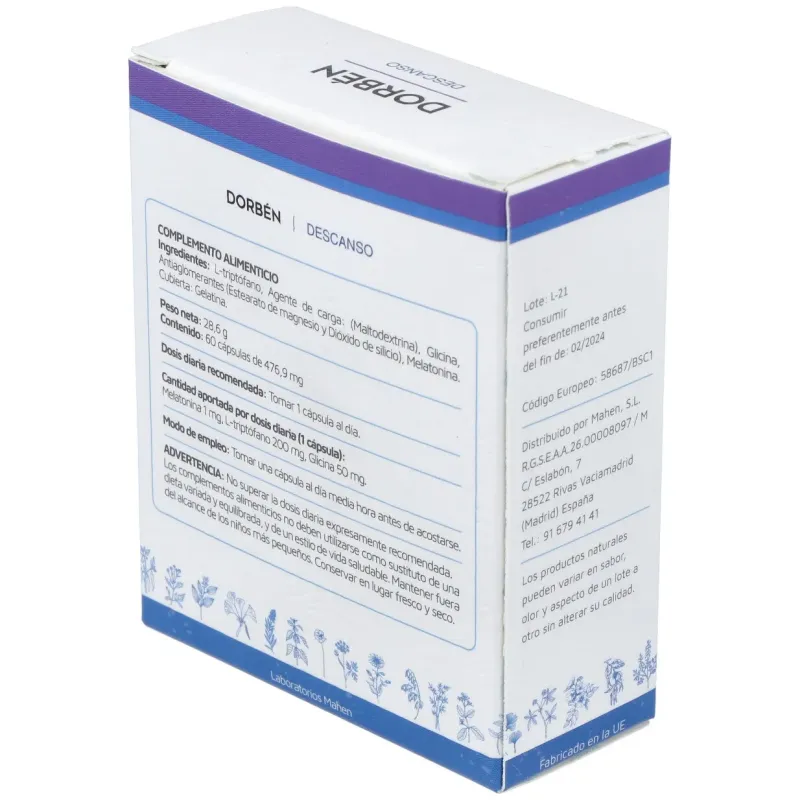 Dorben 60 cápsulas | Farmacia Barata Dorben 60 cápsulas | Farmacia Barata