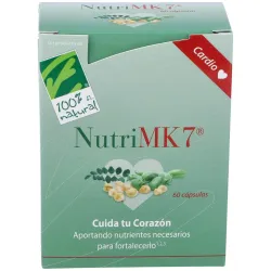 100% natural Nutrimk7 Cardio, 60 cápsulas.