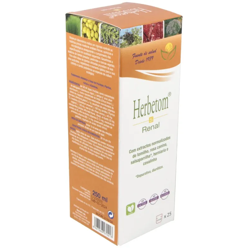 Herbetom 5 RV 250ml Bioserum | Farmacia Barata Herbetom 5 RV 250ml Bioserum | Farmacia Barata