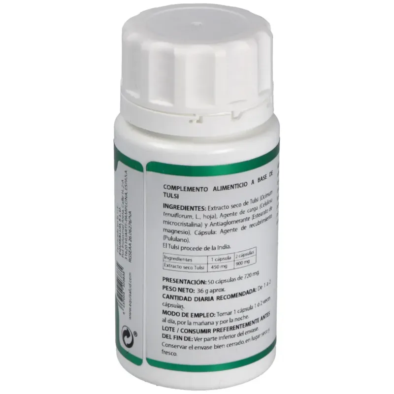 Ayurveda Tulsi 50cap Equisalud | Farmacia Barata Ayurveda Tulsi 50cap Equisalud | Farmacia Barata
