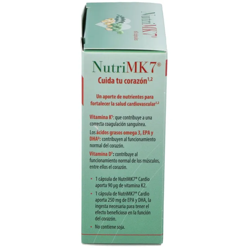 Nutrimk7 Cardio 60 cápsulas | Farmacia Barata