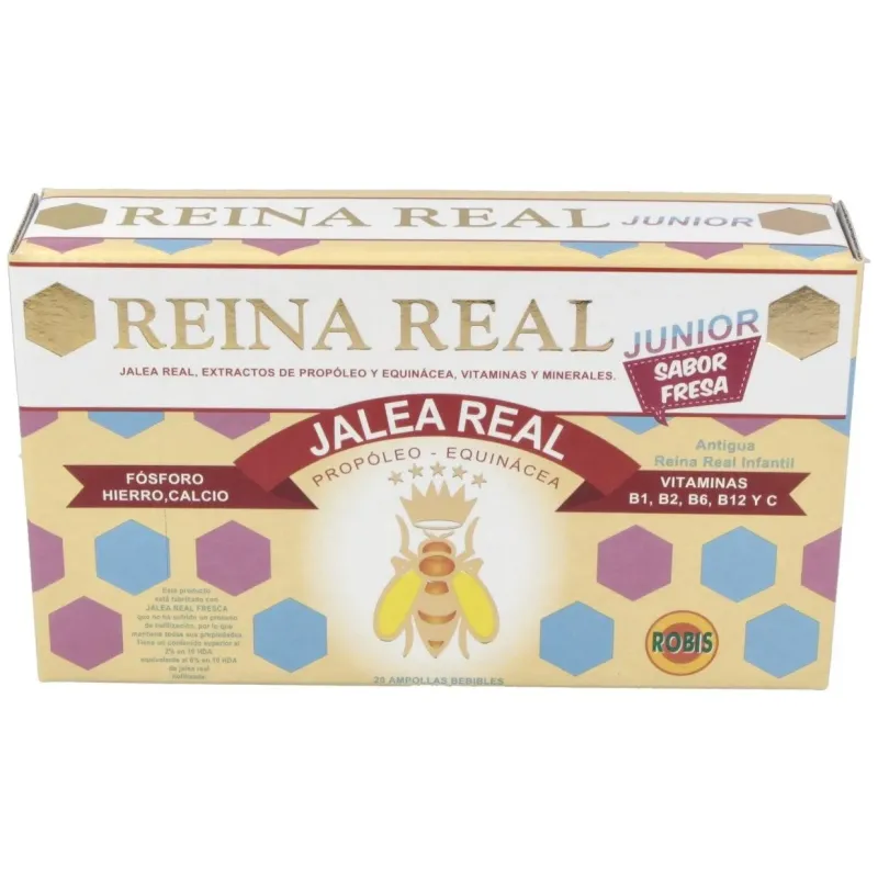 Reina Real Infantil 20amp Robis | Farmacia Barata Reina Real Infantil 20amp Robis | Farmacia Barata