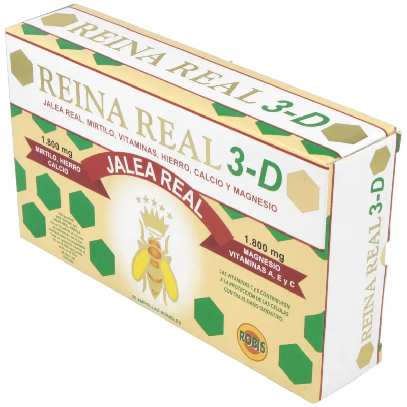 Reina Real 3ª Edad 20 ampollas Robis | Farmacia Barata Reina Real 3ª Edad 20 ampollas Robis | Farmacia Barata